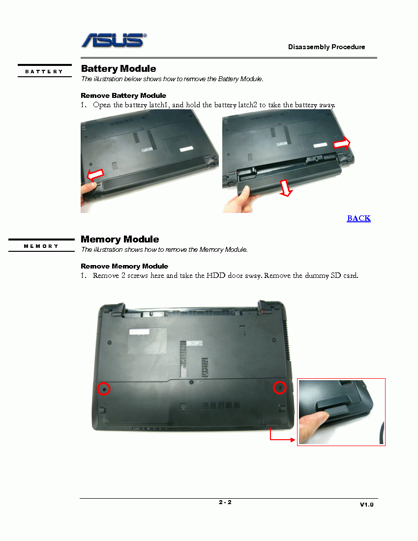 ... инструкция по разборке ноутбука Asus K53