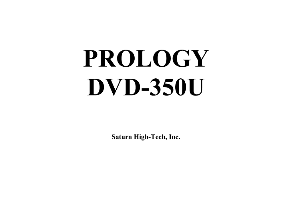 Dvd 350u Prology  -  9