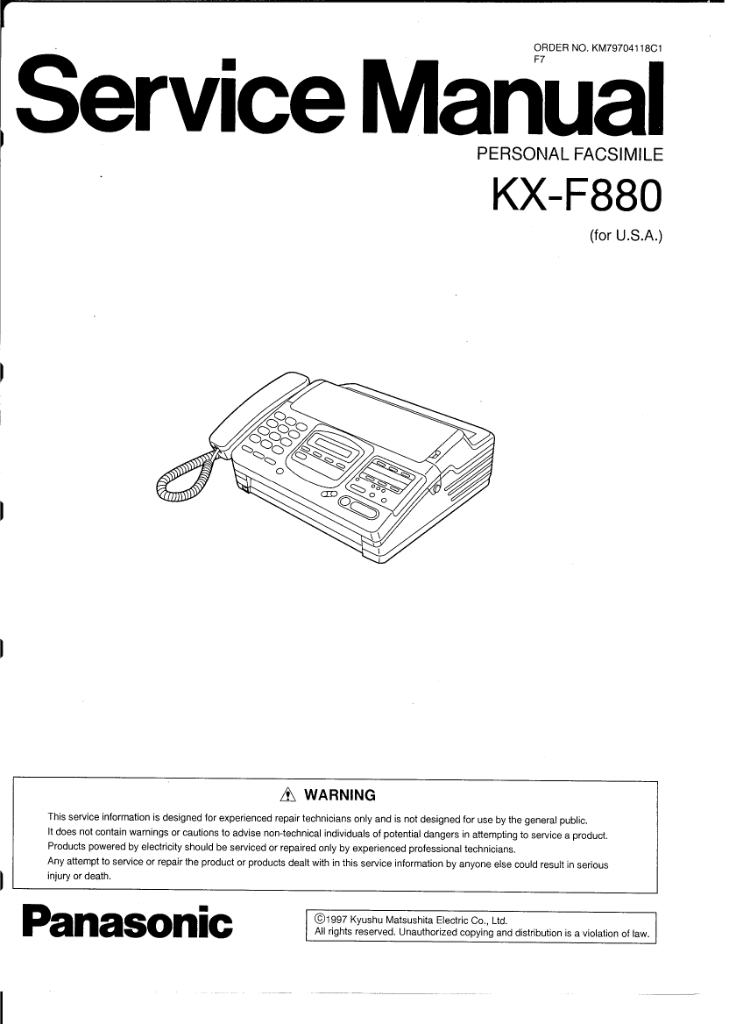  Panasonic Kx-f90     -  3