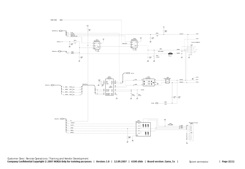 Nokia 6500 Slide Circuit Schematic Diagram Free Download sanxylo 6500s_schematic_2