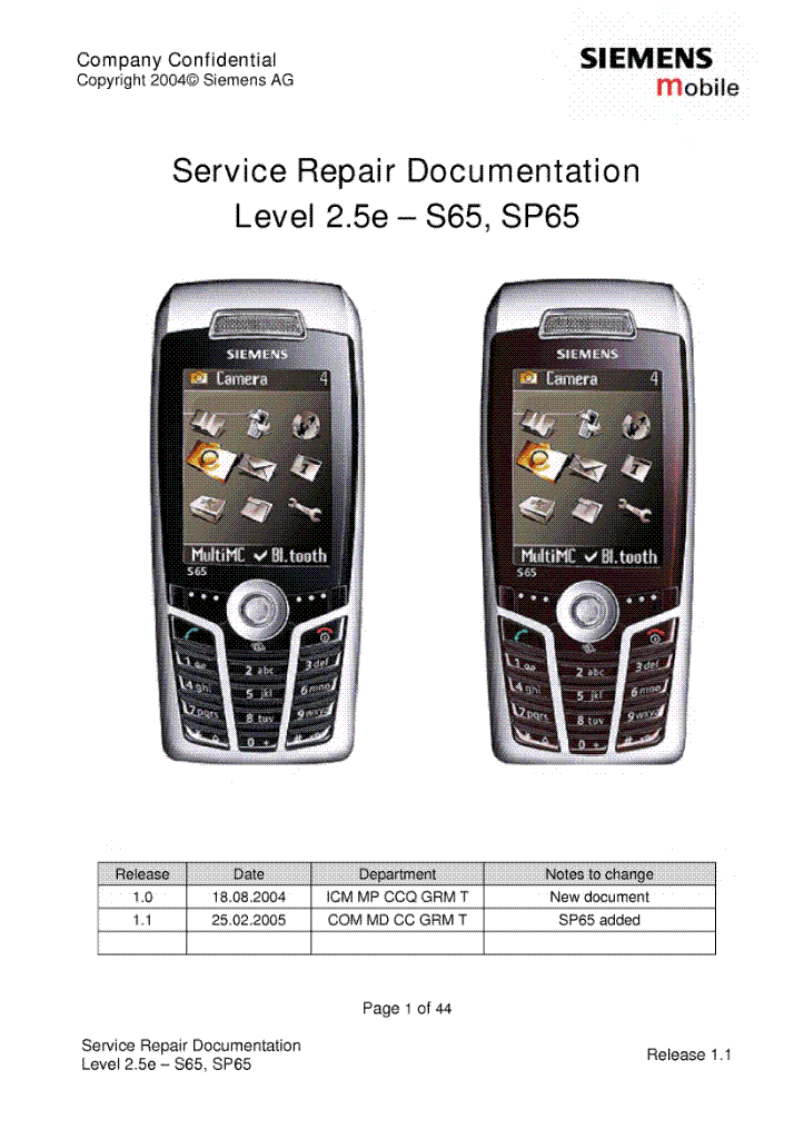 Инструкция Мобильного Телефона Simens S-65
