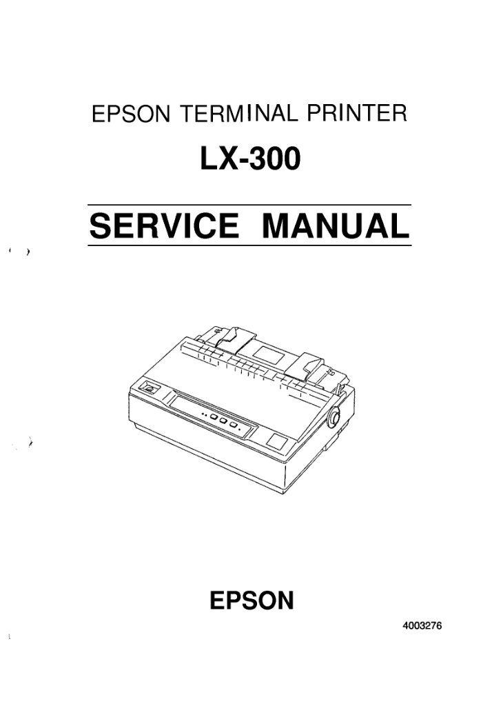 Epson lx-300   