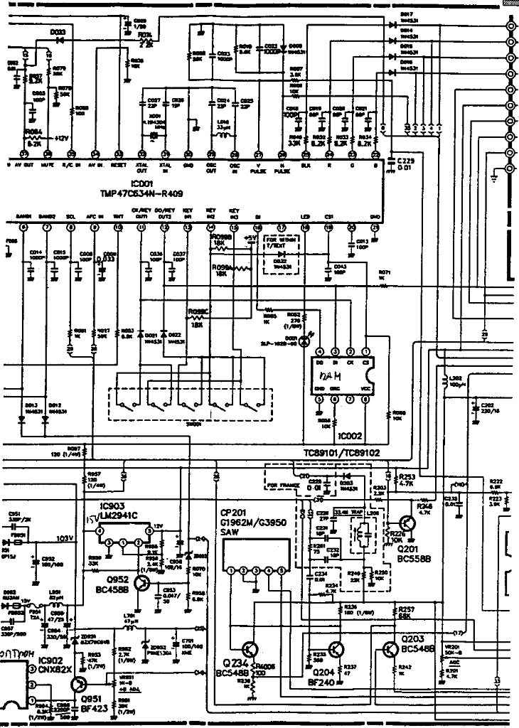 Hitachi CLCSNT схема и сервис мануал