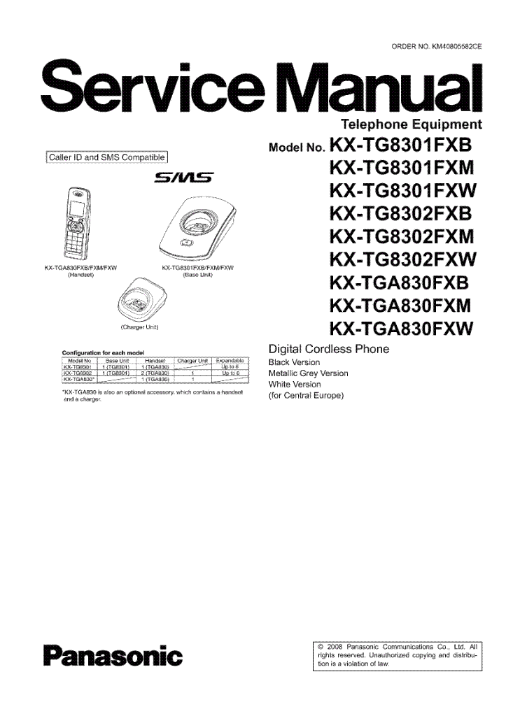 Инструкция Радиотелефона Panasonic Kx-T С